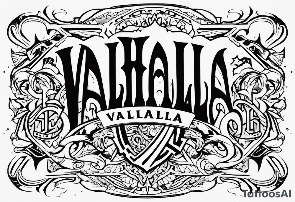 Valhalla tattoo idea
