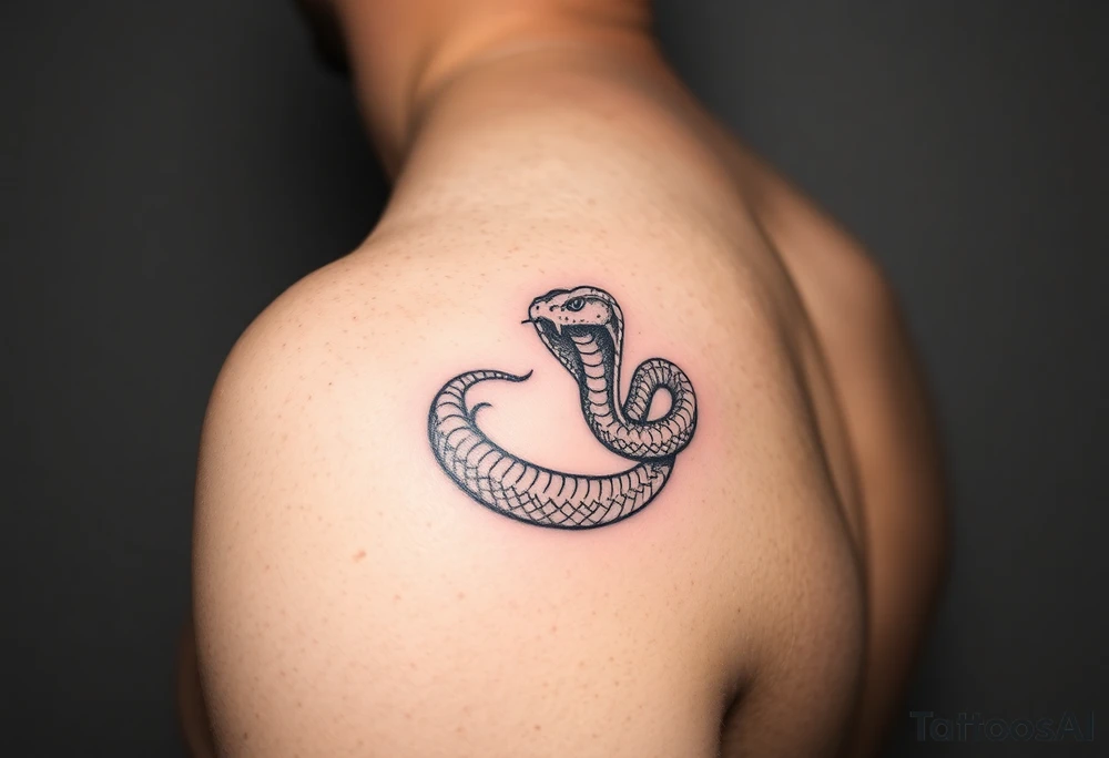 king snake tattoo idea