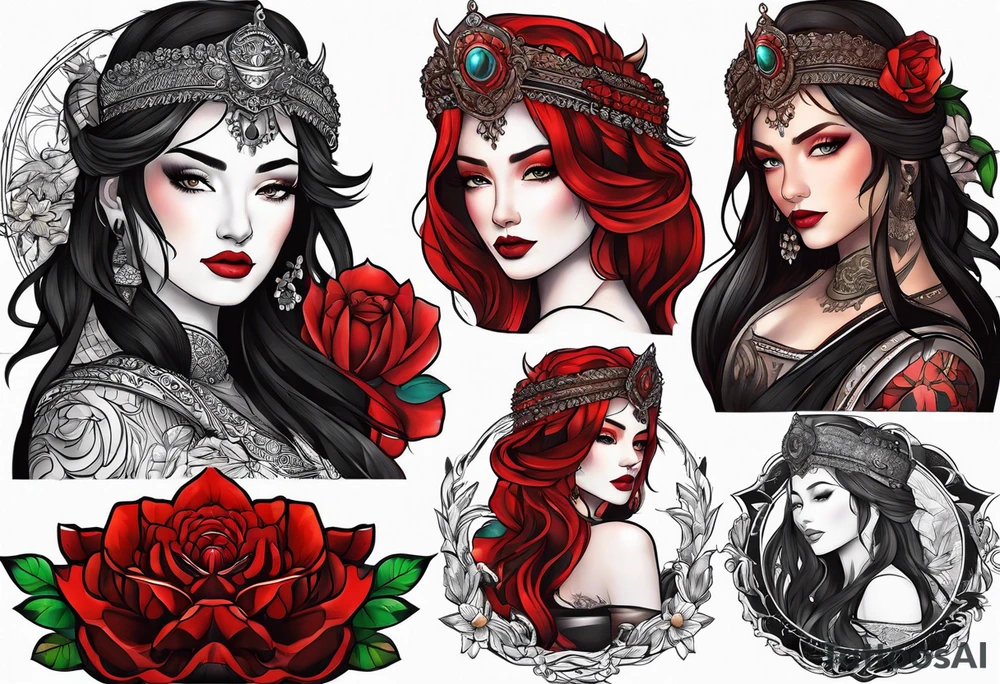 red rising tattoo idea