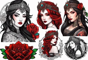 red rising tattoo idea
