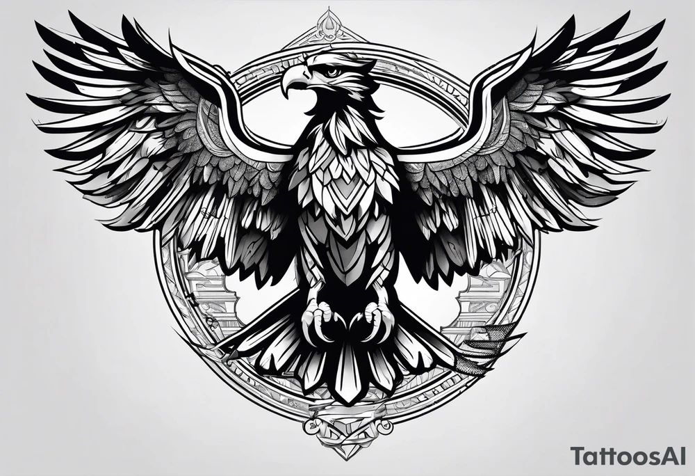 Roman Eagle tattoo idea