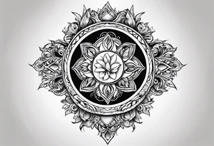 Flames to fash to frozen tundra tattoo idea
