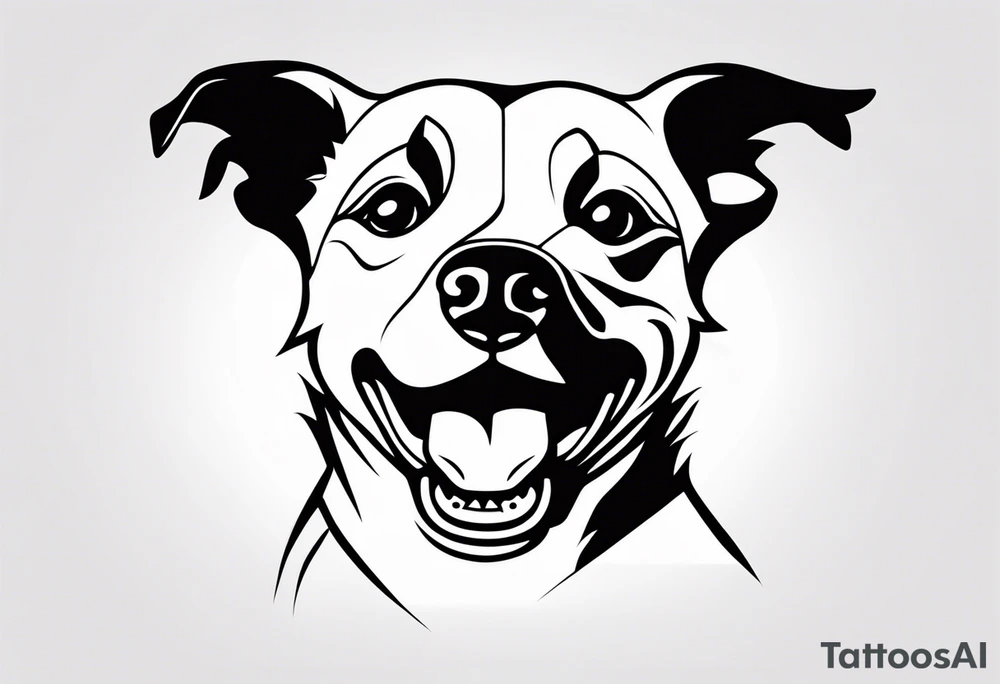 jack Russell growl tattoo idea