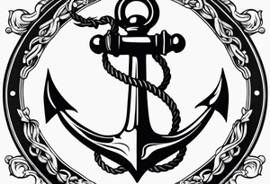 Anchor tattoo idea