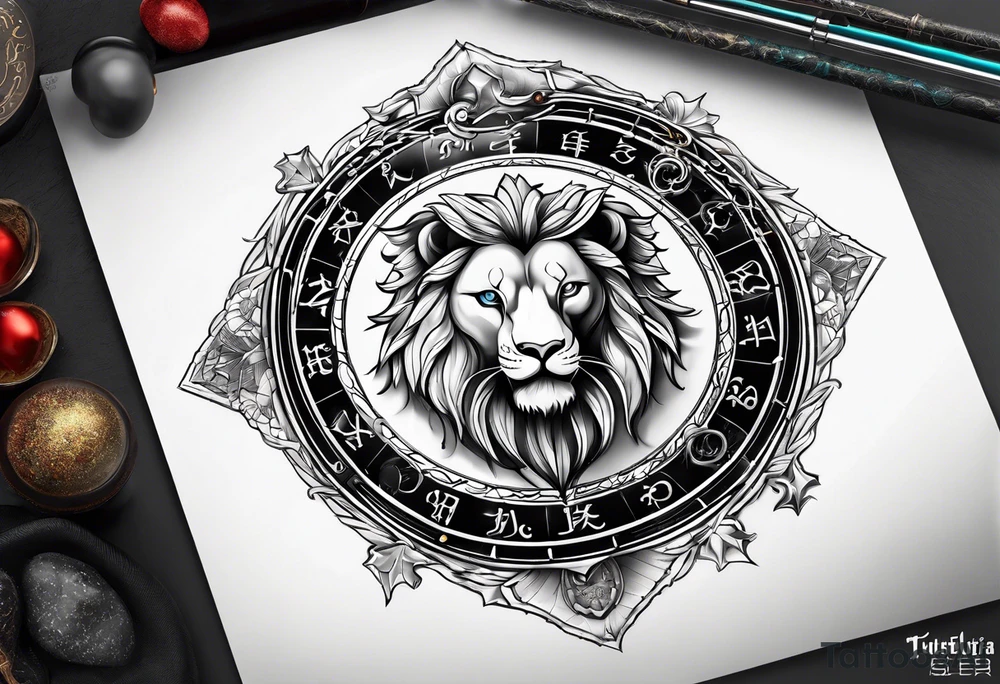 Zodiac tattoo idea