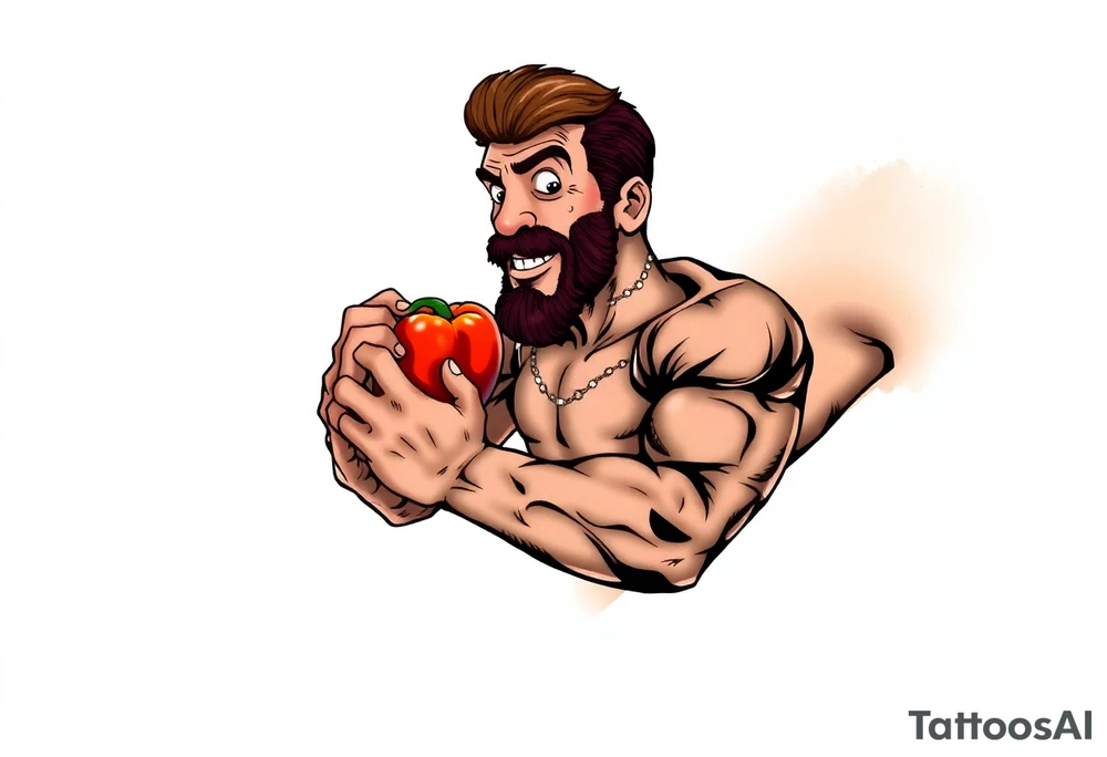 Pepper man tattoo idea