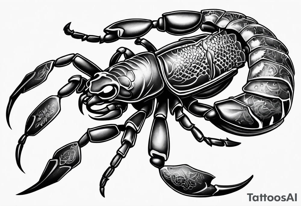 Scorpion tattoo idea