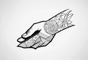 arm strrength tattoo idea