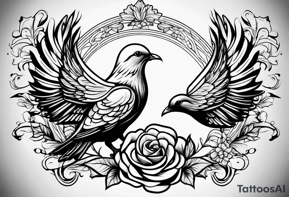 doves tattoo idea