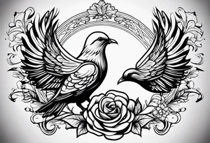 doves tattoo idea