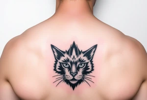 Black Cat tattoo idea