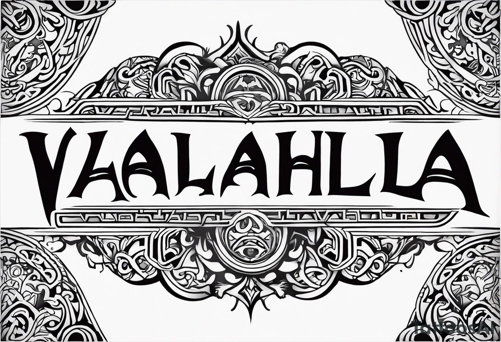Valhalla tattoo idea