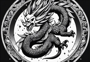 dragon ball z tattoo idea