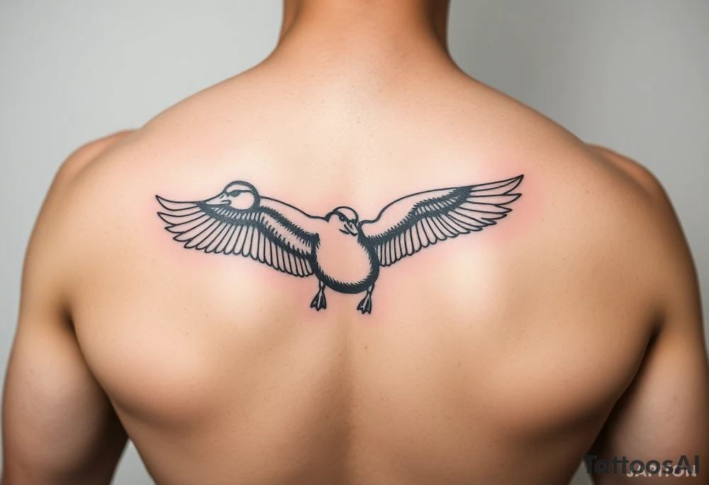 Duck hunting tattoo idea