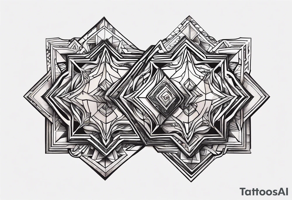 2 Puzzle pieces tattoo idea
