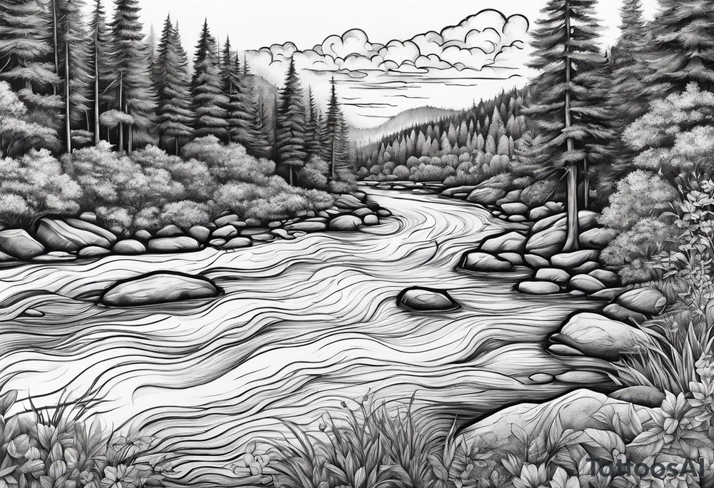Peace sign with river
Peace like a river. It is well tattoo idea Peace sign with river
Peace like a river. It is well tattoo idea