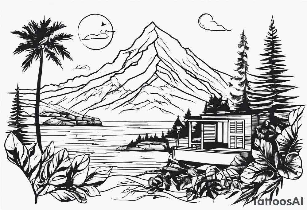 Lebanon inspired tattoo tattoo idea