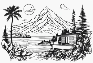 Lebanon inspired tattoo tattoo idea