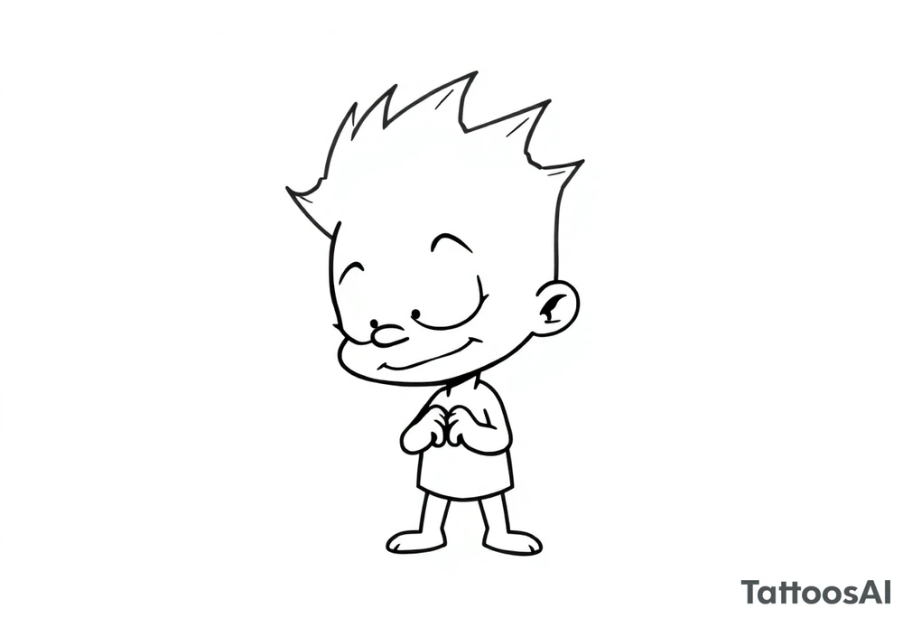 tommy pickles rugrats tattoo idea