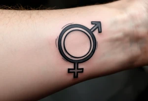 Transgender symbol tattoo tattoo idea