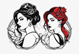 Fata dell'assenzio tattoo idea