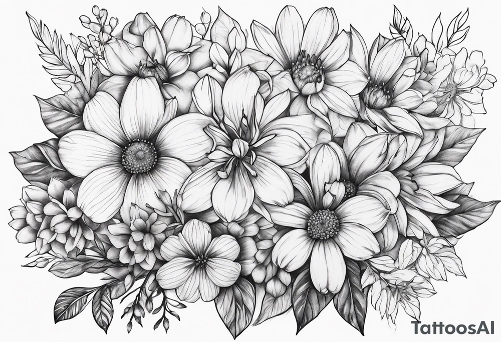 May flowers tattoo idea