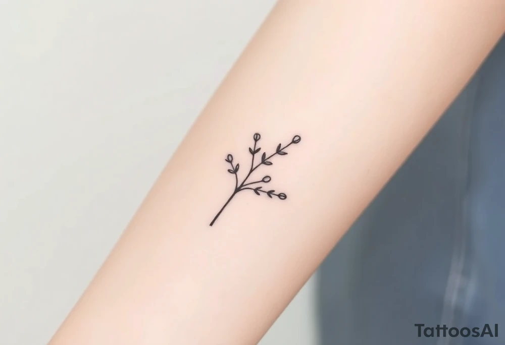Ilex aquifolium tattoo idea