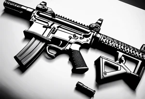 Ar 15 tattoo idea