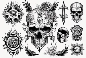schwert tattoo idea