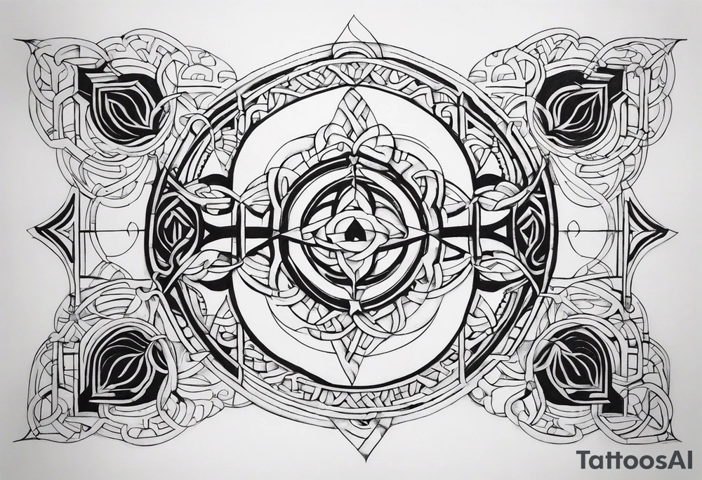 Ribonucleic acid tattoo idea
