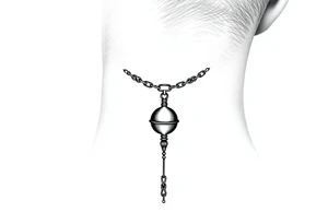 Traditional Russian orthodox censer chains tattoo idea