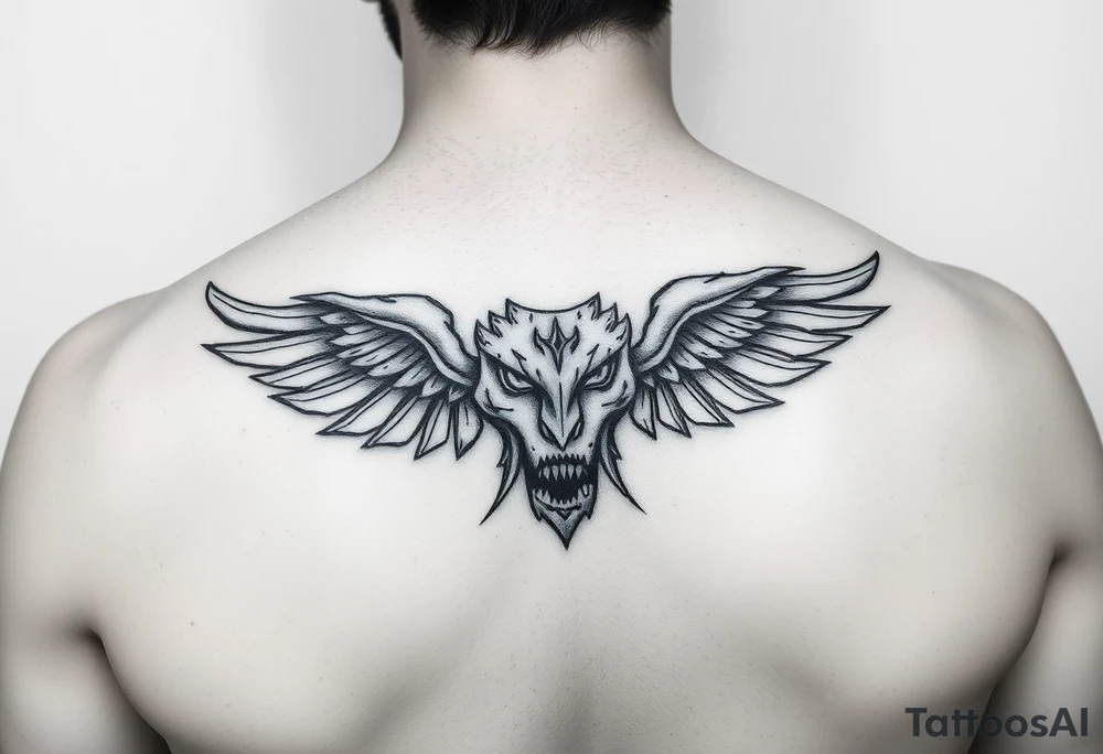 black tattoo idea