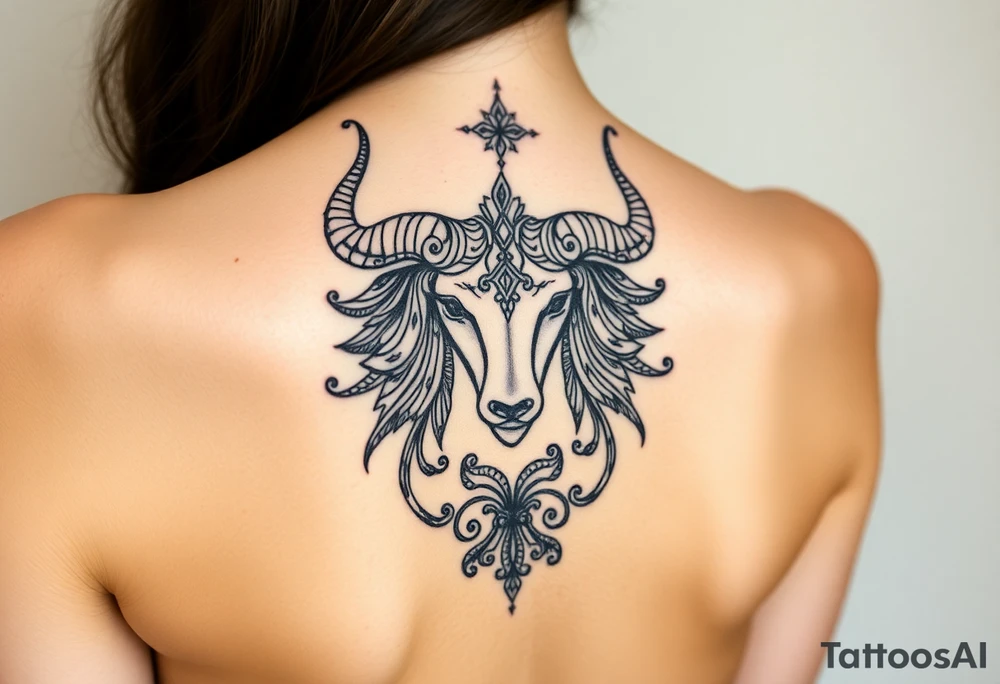 Taurus goddess tattoo idea
