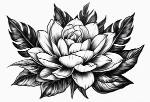 Pina plant tattoo idea