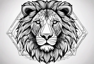 Sad,leo tattoo idea
