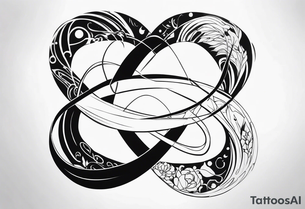 The words Even If and infinity symbol tattoo idea