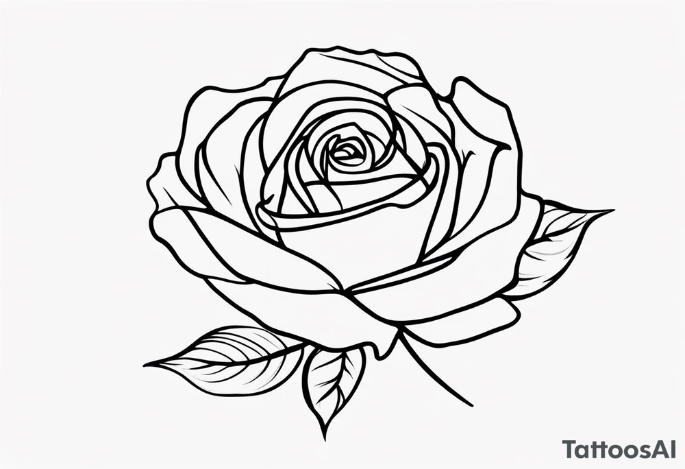 BLACK rose tattoo idea