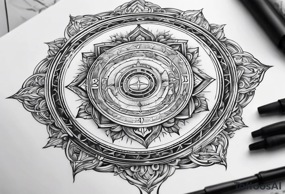 a scroll with the 23 psalms inside and a halo on tip tattoo idea a scroll with the 23 psalms inside and a halo on tip tattoo idea