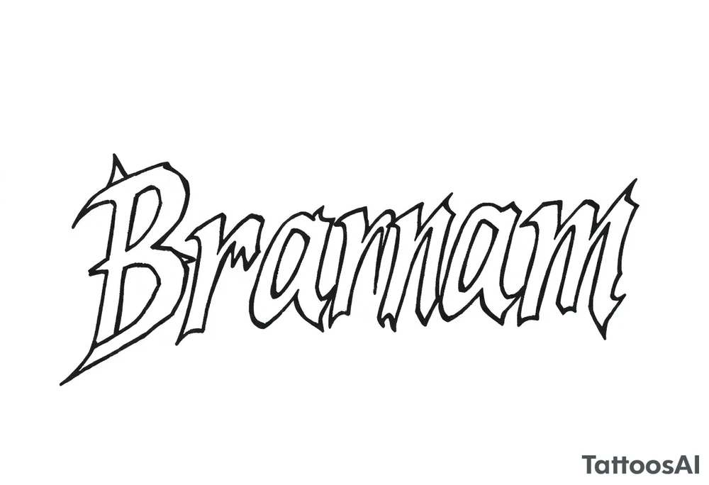 Branam tattoo idea