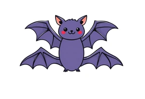 10 cute bats tattoo idea