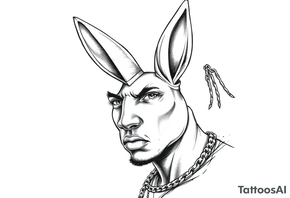 Playboy carti the rapper tattoo idea