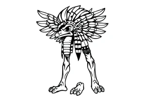 Enlil anunnaki god tattoo idea