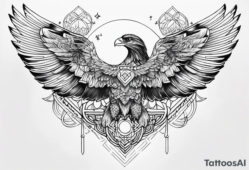 Faer of the sky tattoo idea