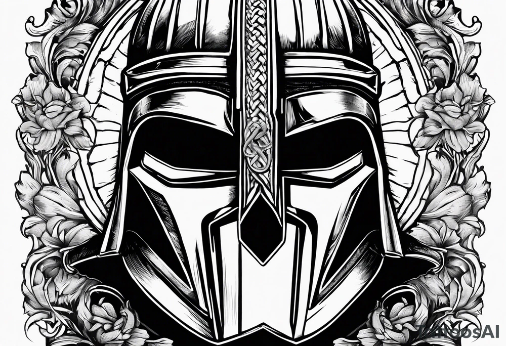 If your going thru hell keep going quote from Winston Churchill, wrapped around a spartan helmet. tattoo idea