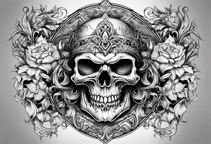 Diablo, skull tattoo idea