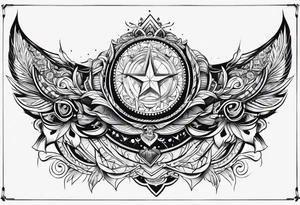 Space armband tattoo tattoo idea