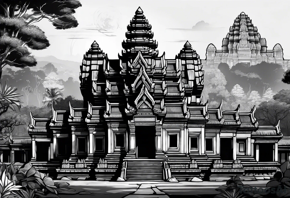 angkor wat tattoo idea