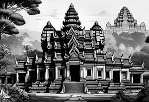 angkor wat tattoo idea