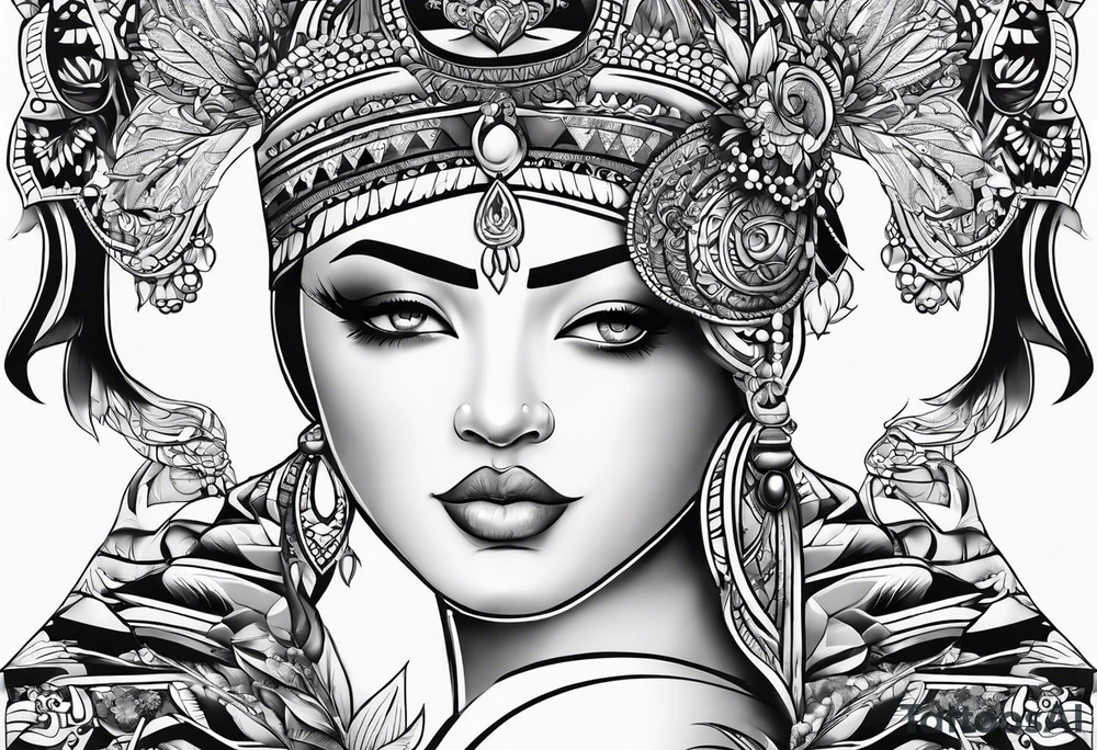 black, hand, tattoo idea