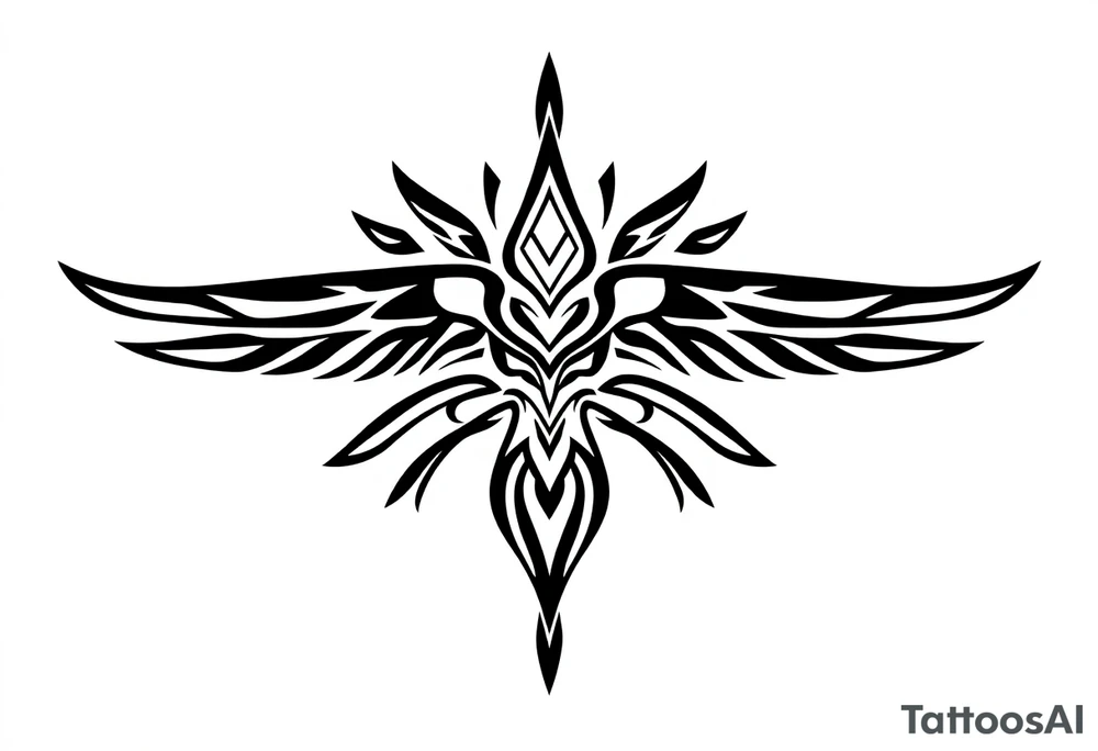 maori tattoo from the tribe of ngati kahu signifying safe travels, strength and growth tattoo idea